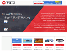 Tablet Screenshot of besthostingforasp.net